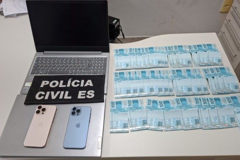 Deic de Guarapari deflagra operação “Game Over” e prende suspeito de extorsão e agiotagem