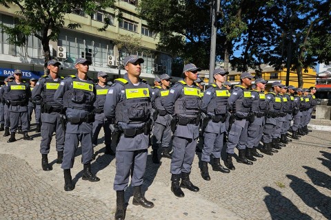 Alunos soldados já estão atuando nas ruas de Guarapari
